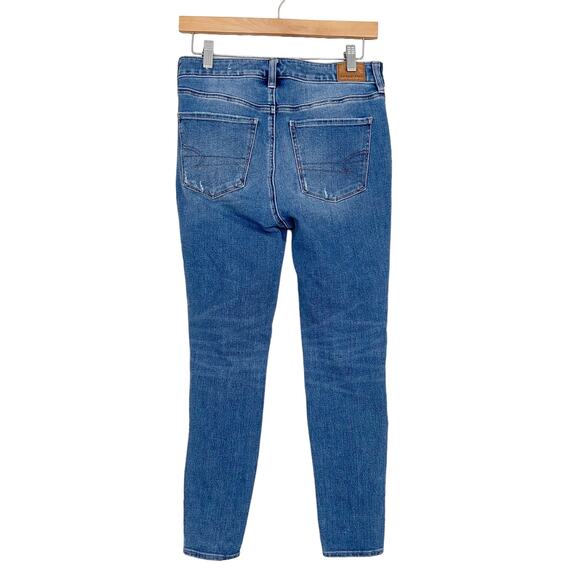 American Eagle Hi Rise Jegging Skinny Jeans Sz 4S - Picture 5 of 6